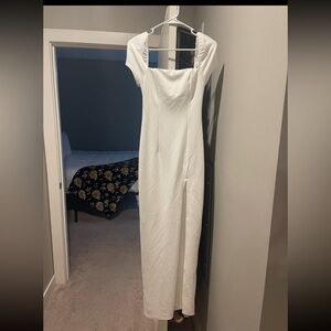 Lulu's White Maxi Dress
